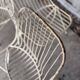 Vintage metal chair "Stella"