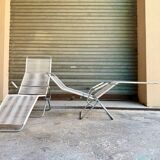Altorfer 1158 deck chair, sun lounger, deckchair by Embru