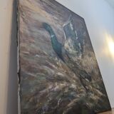 Oil on canvas “The beautiful escape” by Maggit VERGEZ (XX-XXI century)