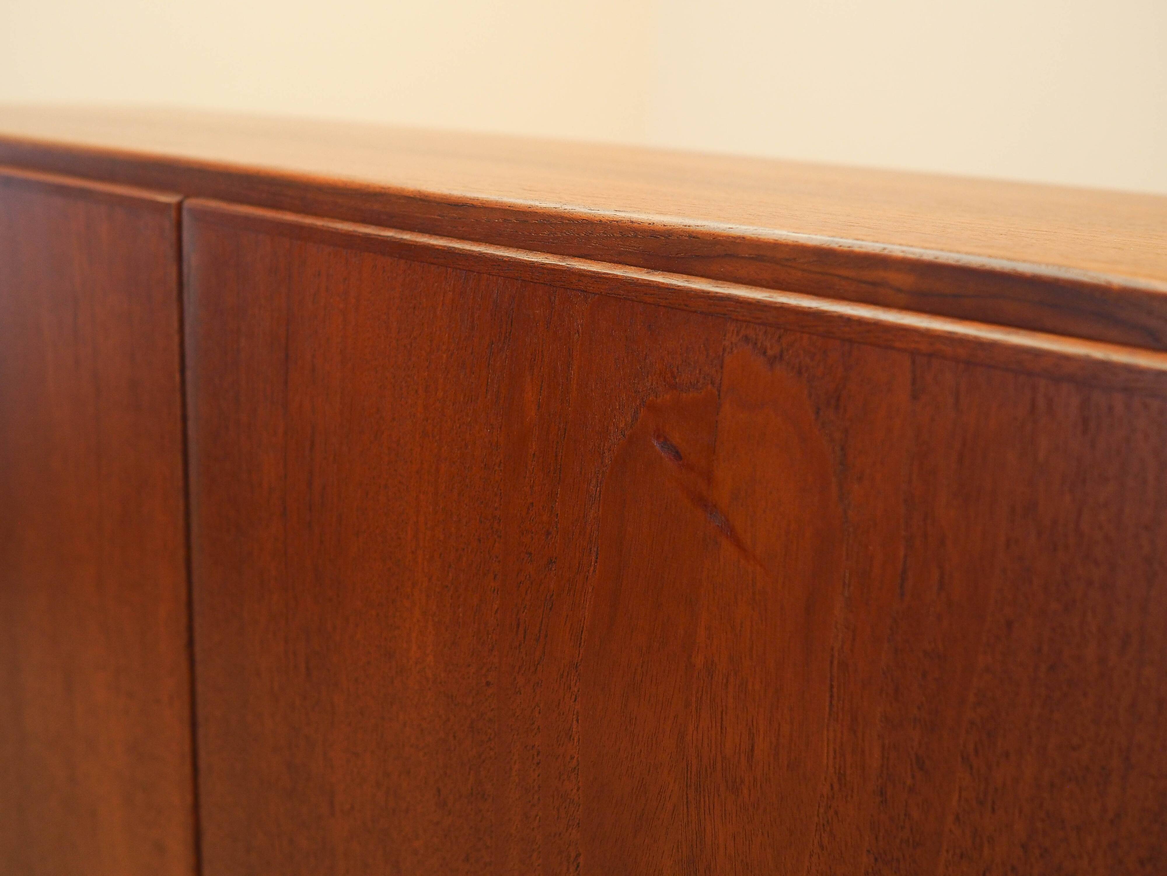 Cabinet en teck, design danois, années 1960, designer : Børge Mogensen