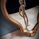 Miroir doré baroque