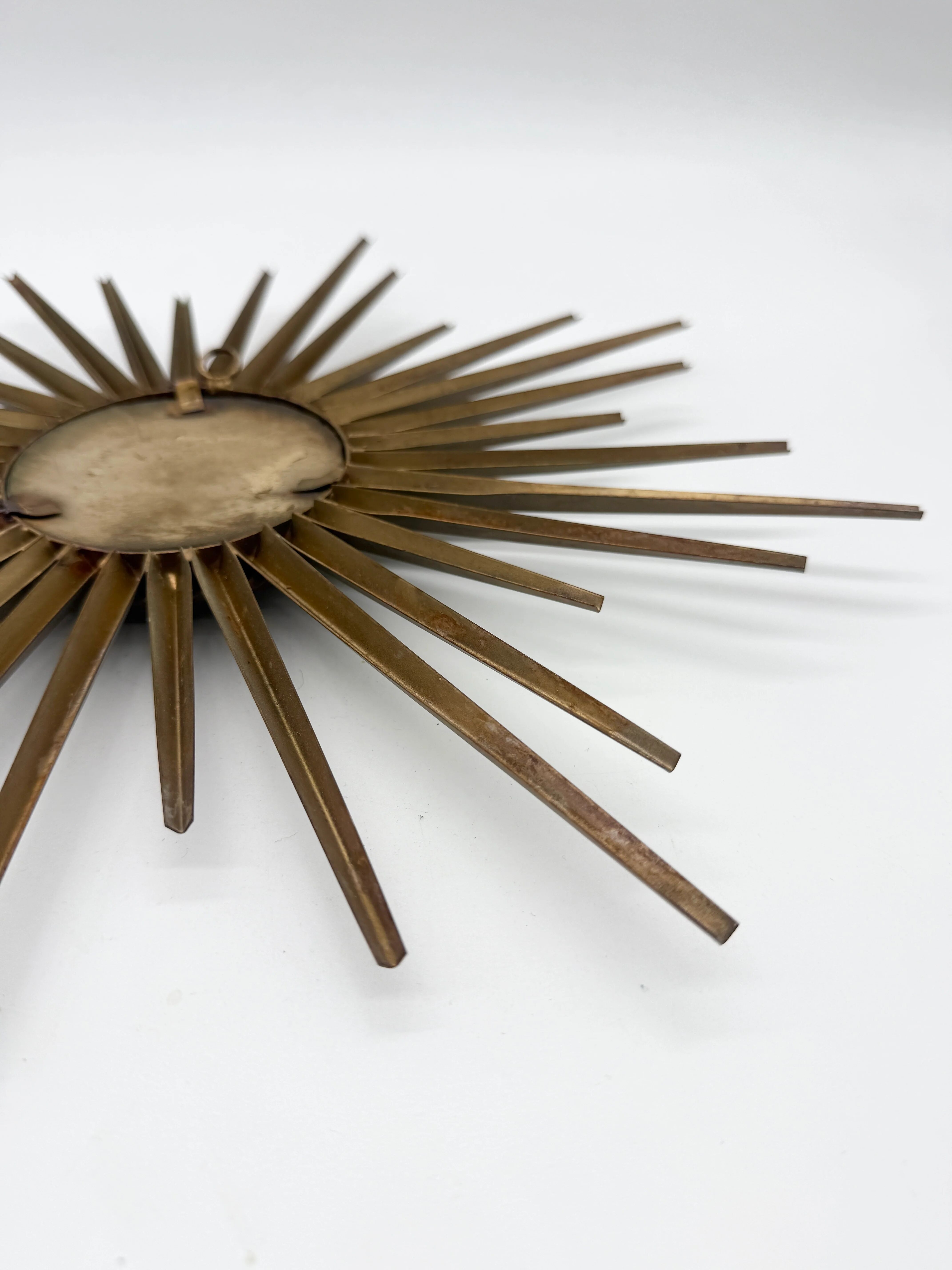 Miroir "Soleil" Chaty Vallauris, France, 1950s