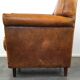 Super rugged sheepskin leather armchair with a wonderfully rugged look