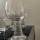Set of 6 vintage stemmed glasses