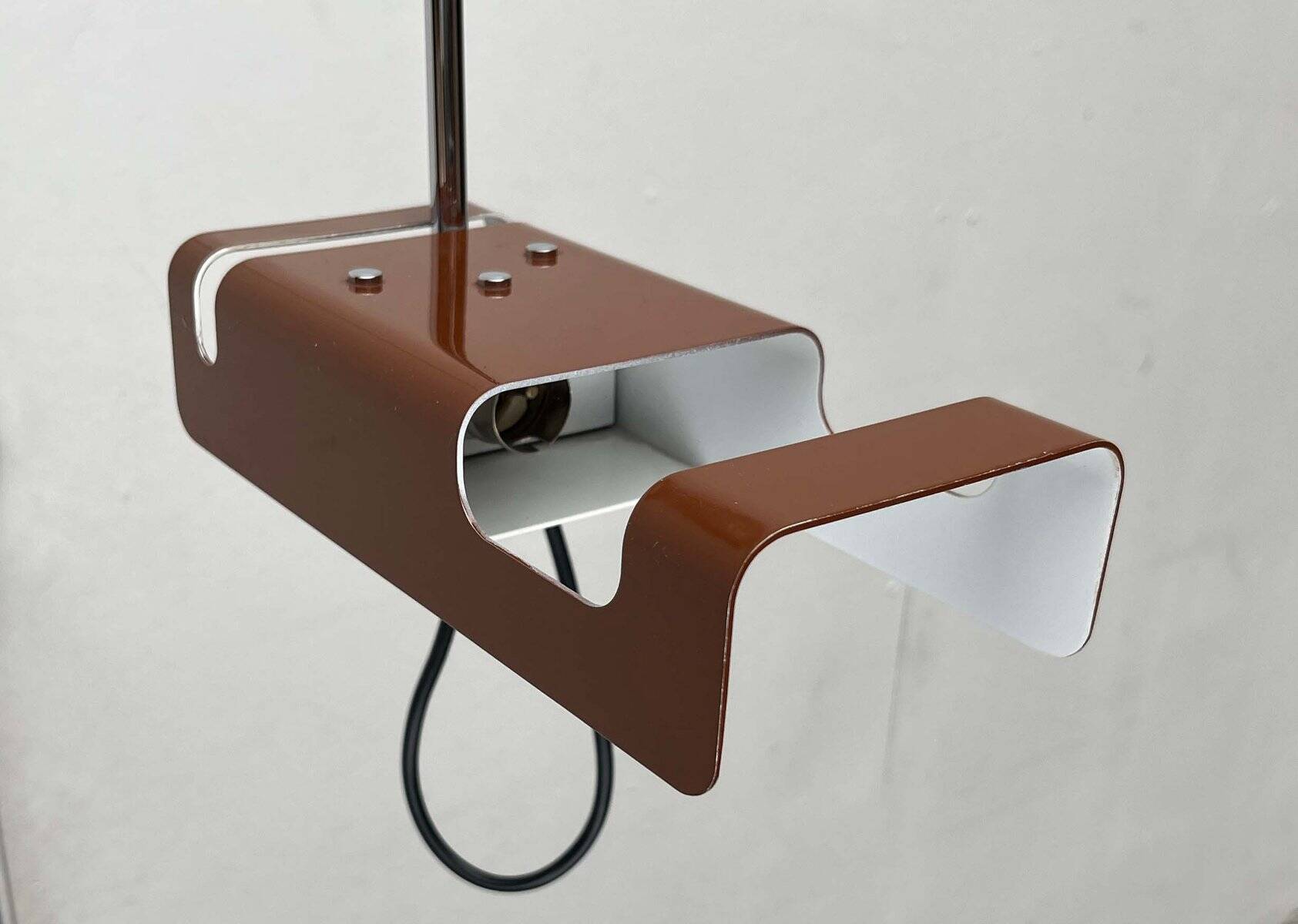 Mid-Century Modern Italian Space Arc Spider Wall Lamp by Joe Colombo for Oluce, 1960s