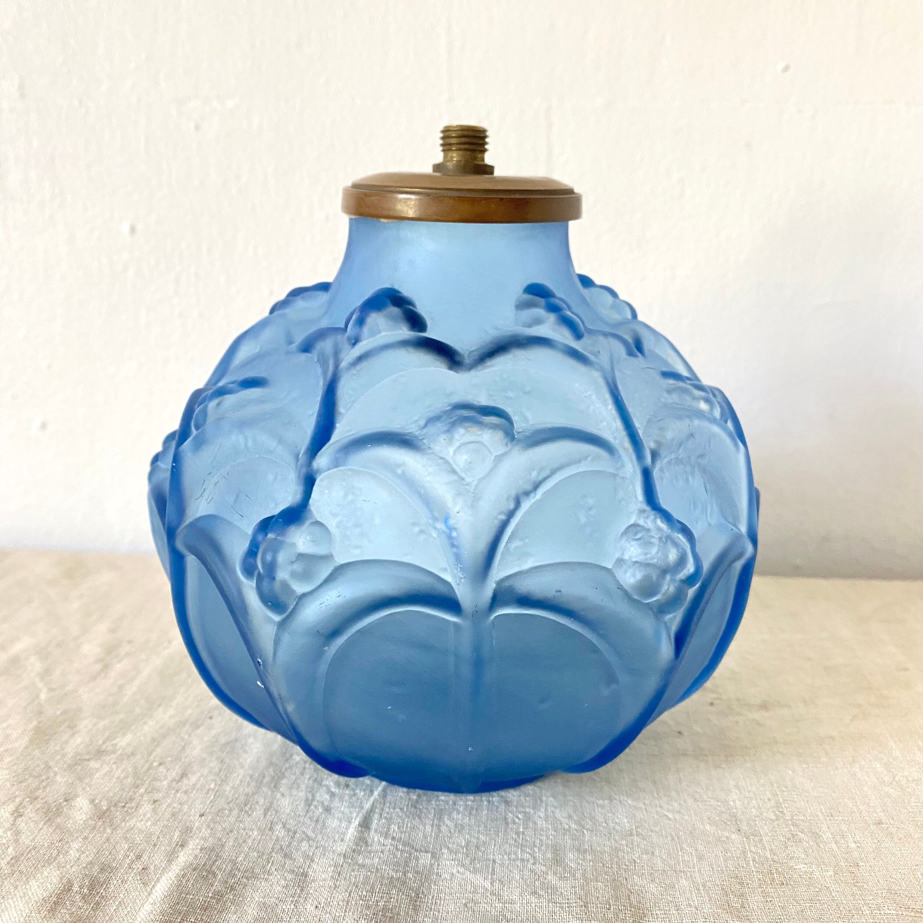Art Deco ball vase soliflore