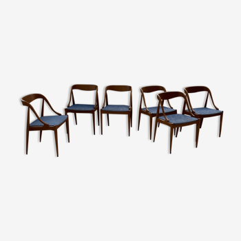 6 chairs by Johannes Andersen