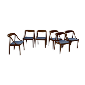 6 chairs by Johannes Andersen