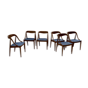 6 chairs by Johannes Andersen