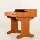 Italian mid century modern teak desk by IMB, 1960s