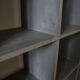 Bookcase locker vintage wooden shelf