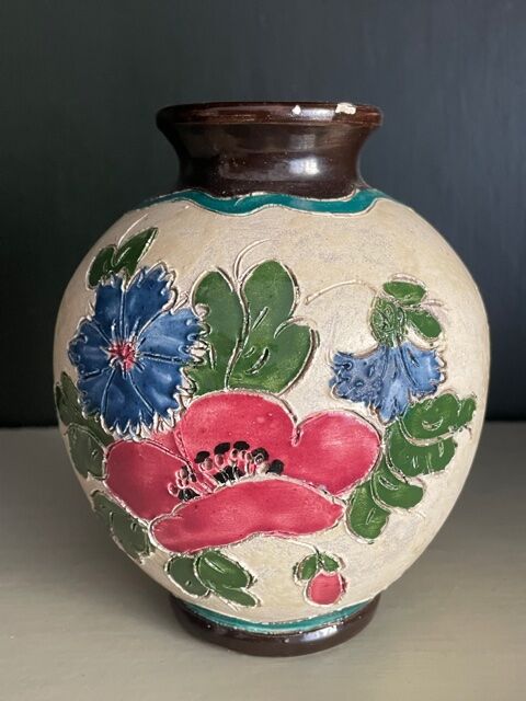 Vase Vallauris Massier 1950