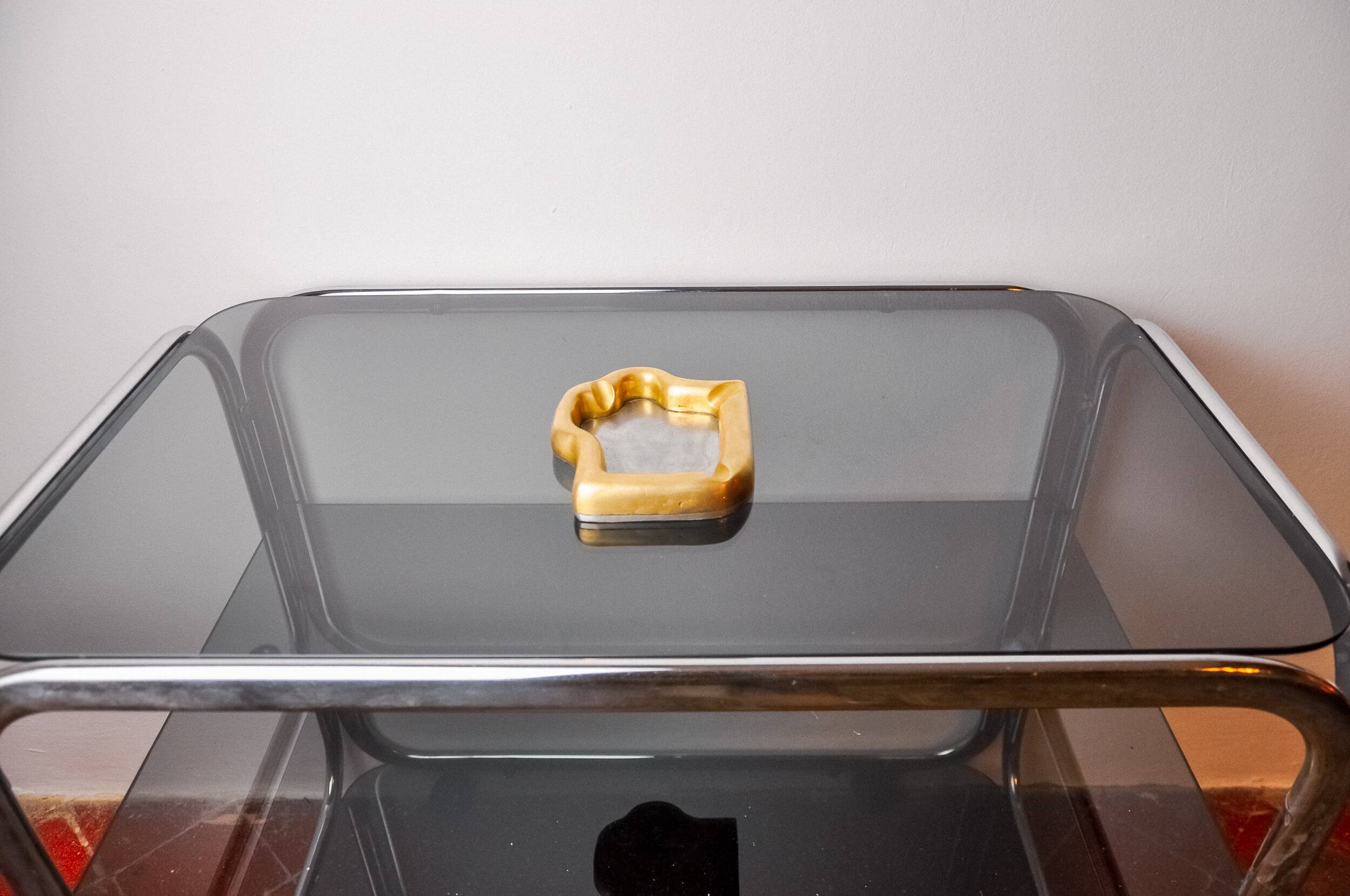 Brutalist "Puzzle" Ashtray by David Marshall, Spain, 1970