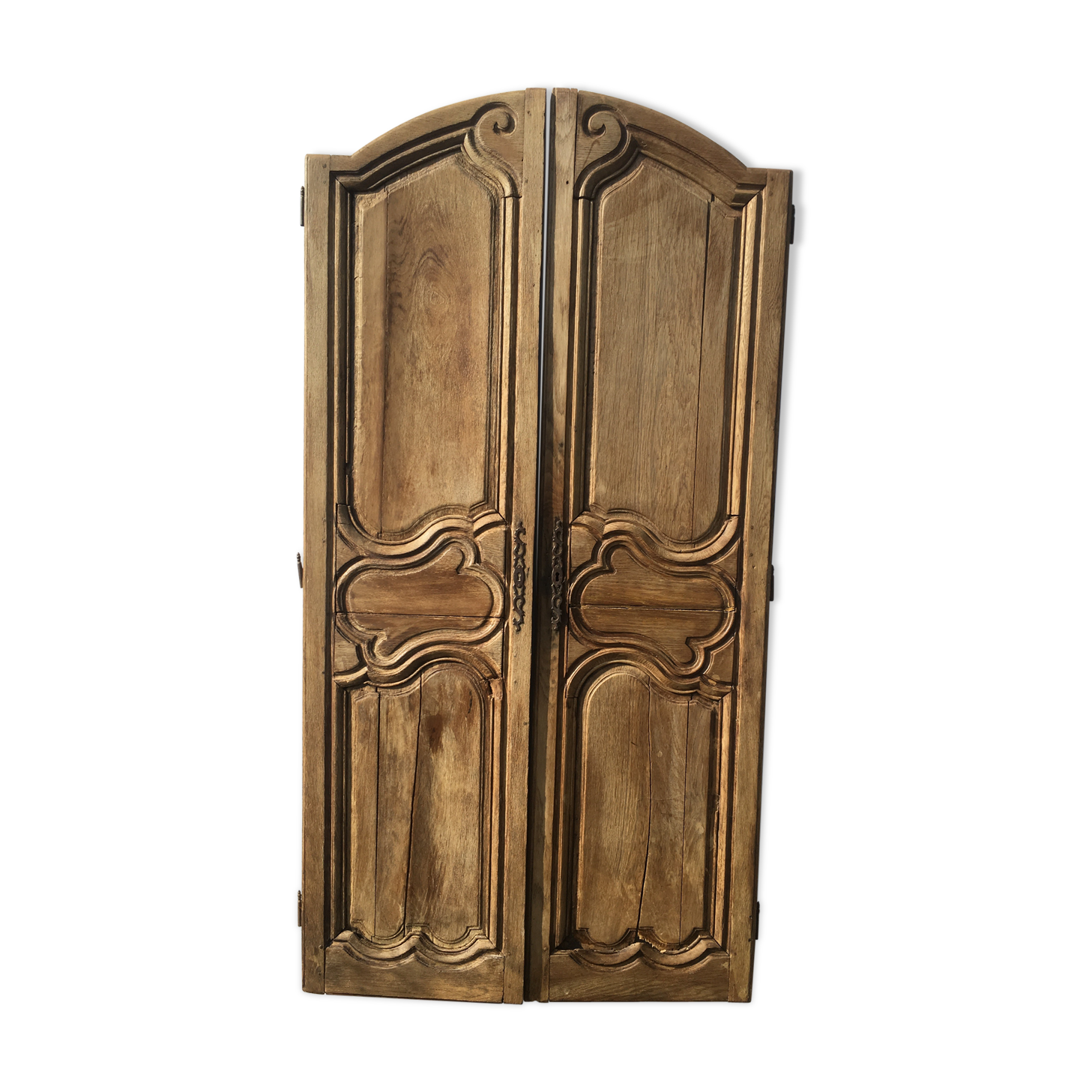 2 old doors for decoration or screen