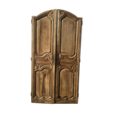 2 old doors for decoration or screen