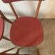 Set de 4 chaises bistrot vintage, années 50 (Taille adulte)