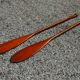 Double paddle-paddle old wooden