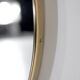 Vintage brass mirror, Italy, 1960s.