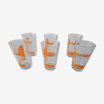 Set de 6 verres vintages par Sportlait