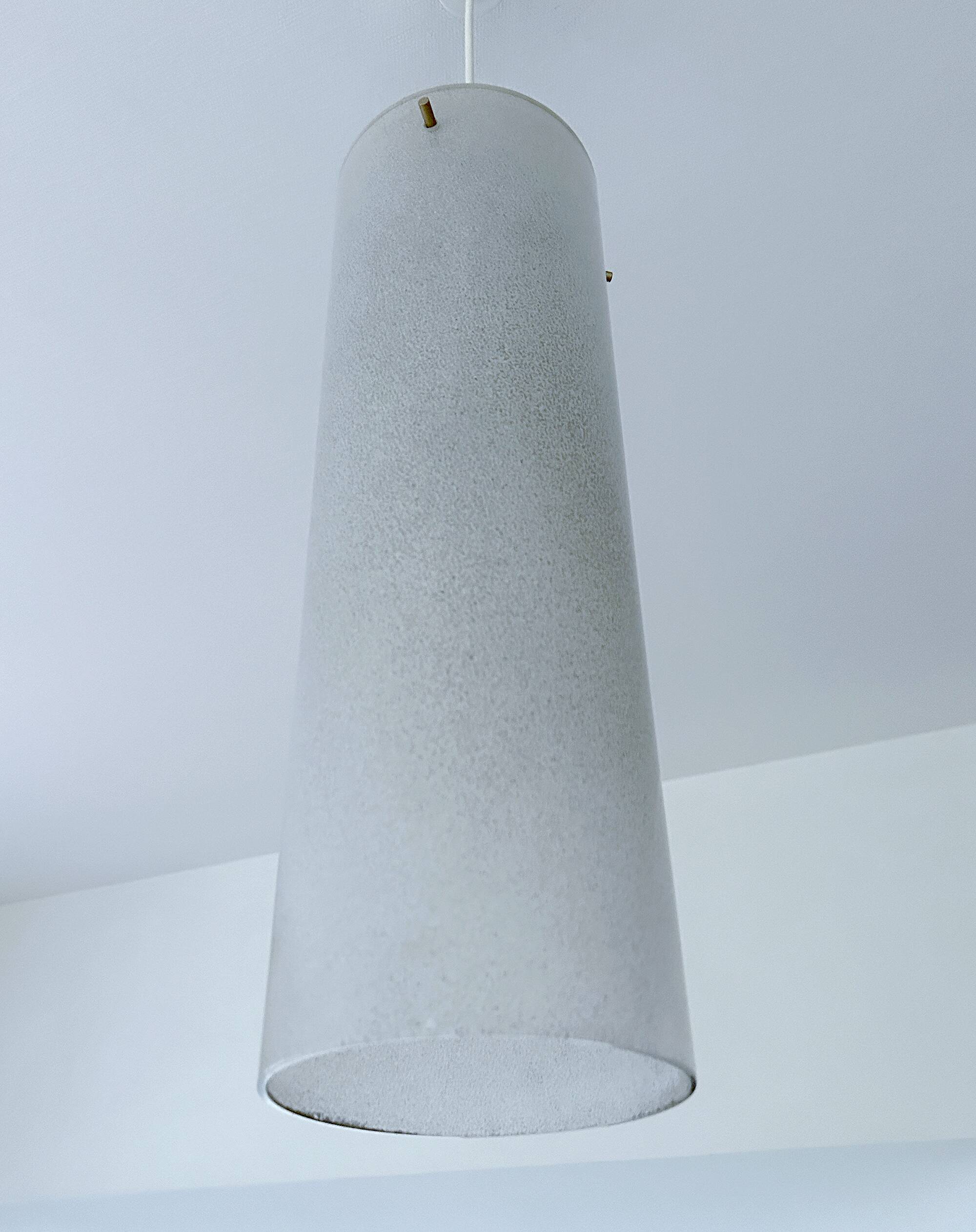 Large Italian Mid Century Pendant LIght