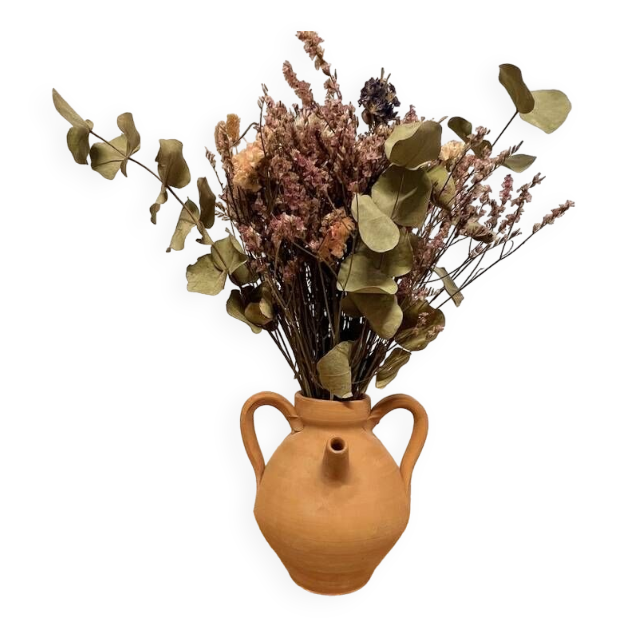 Small terracotta jar