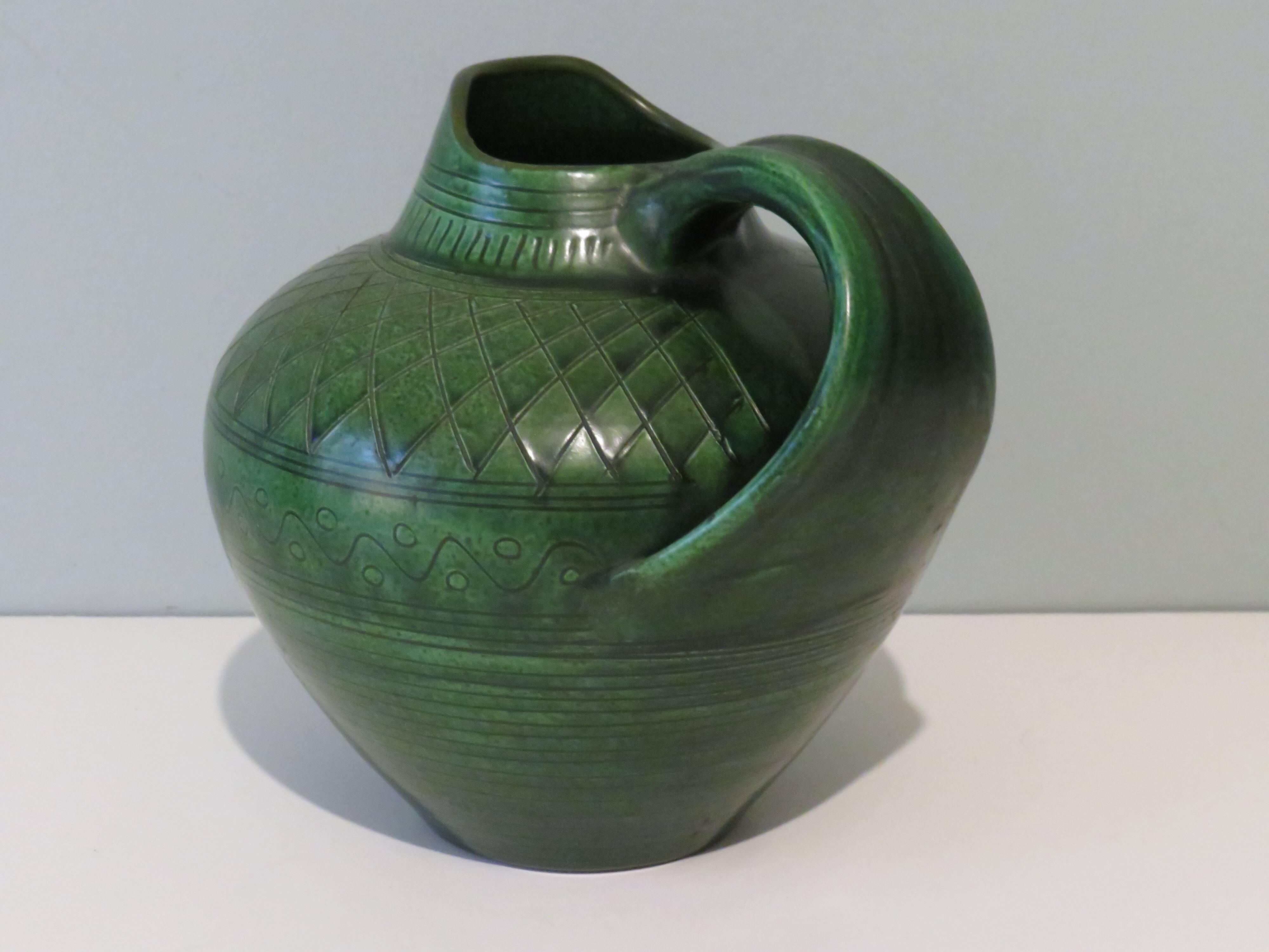 Pitcher, Rothenbury ceramic, 1960