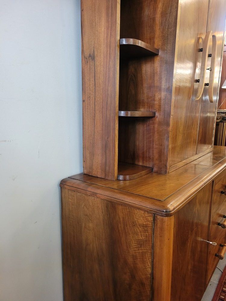 Ensemble bureau et bibliothèque art-déco