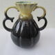 Vase alpho anses doubles grès art déco