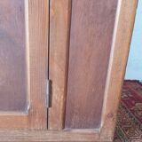Vintage beech wardrobe