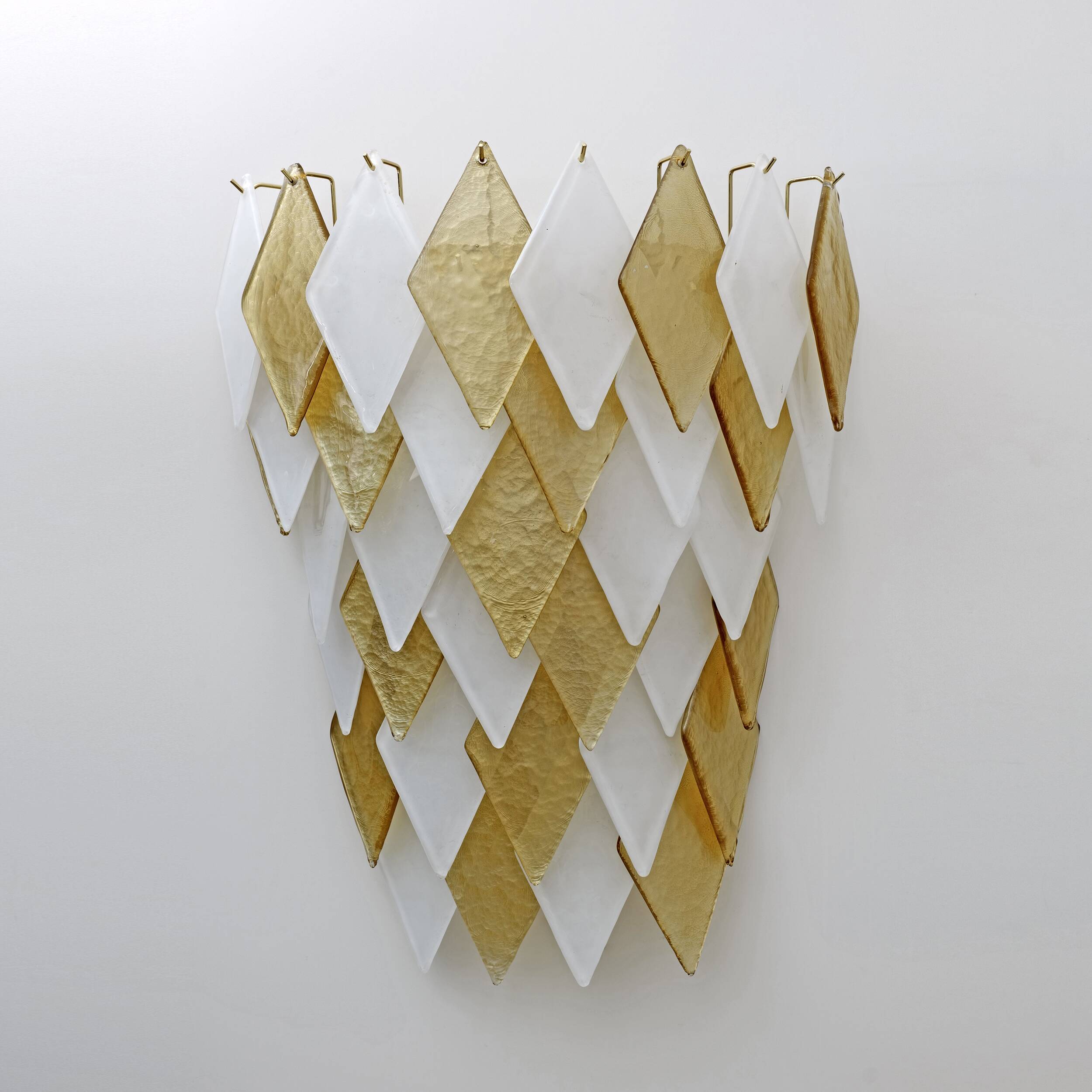 Pair of Modern Italian Murano Glass Sconces