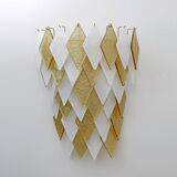 Pair of Modern Italian Murano Glass Sconces