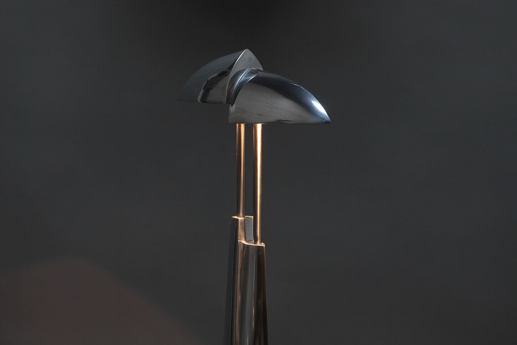 Ara Cast Aluminium Table Lamp Design By Mies & van Gessel For Quasar