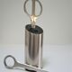 Stainless steel office set by Lerche Germany design 70s