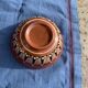 Two large bowls, vintage artisanal pottery cups