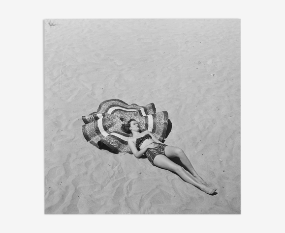 Photo Pin UP année 60 beau tirage sur papier baryté 300g 40X40cm