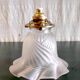 Art Deco style crystal tulip - mid-20th century