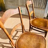 Suite of 4 Thonet chairs 1900