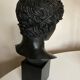 Athlete's head winner Greco Roman antiquities Louvre Museum