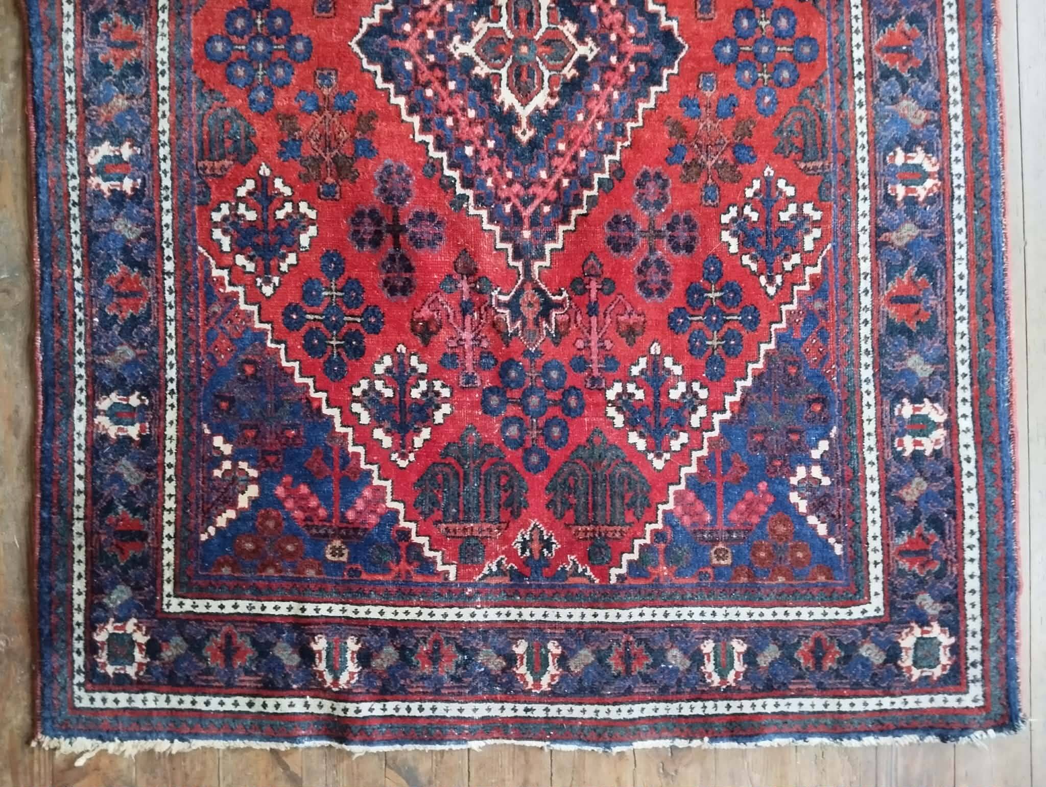 Tapis Persan Djoshaghan fait main 198x138cm