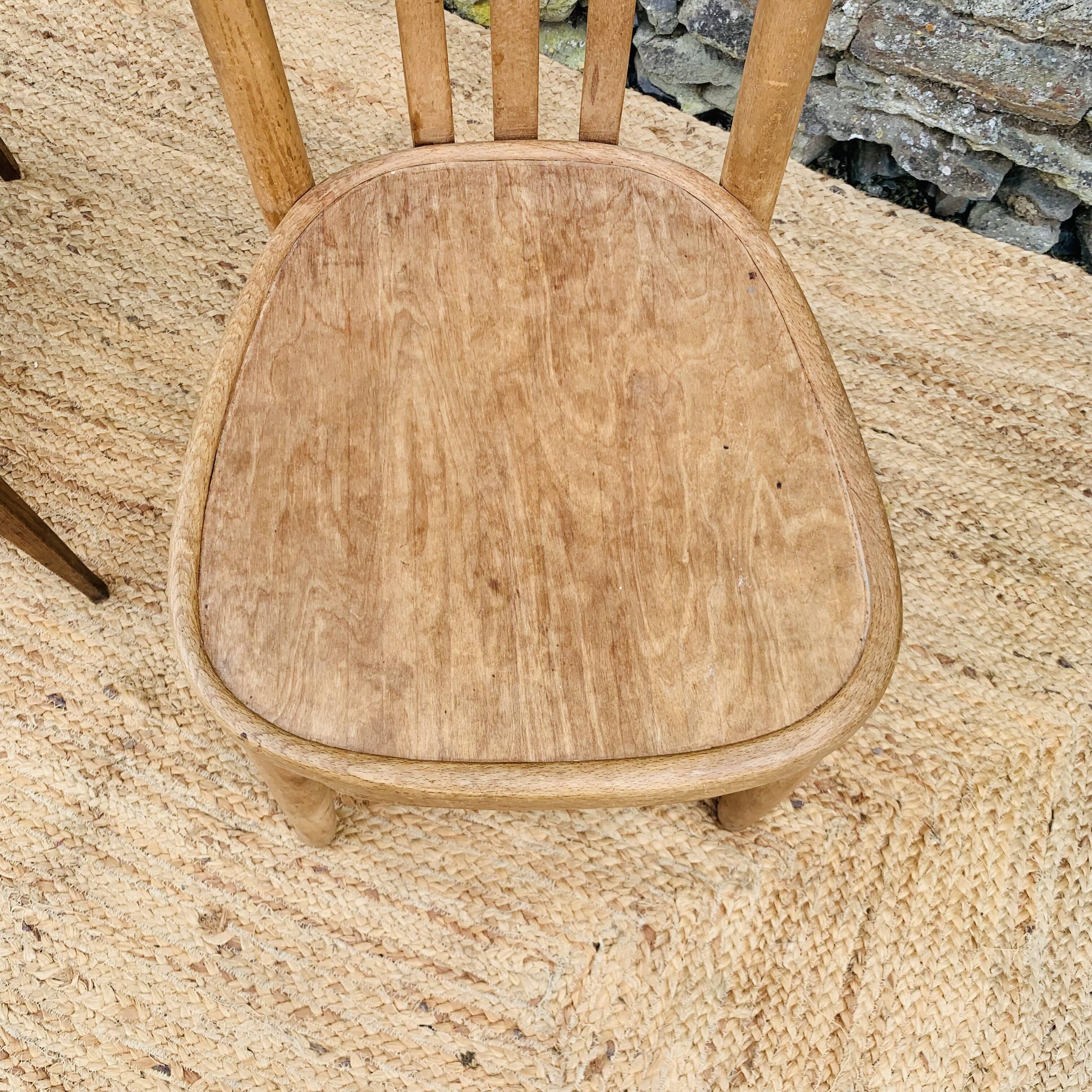 Mismatched pair of chairs