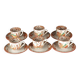 Coffee service Sarreguemines model Kyoto, 19th century