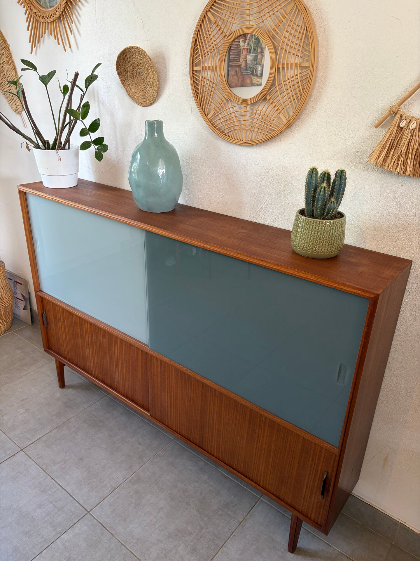 High vintage 1960s enfilade (shallow)