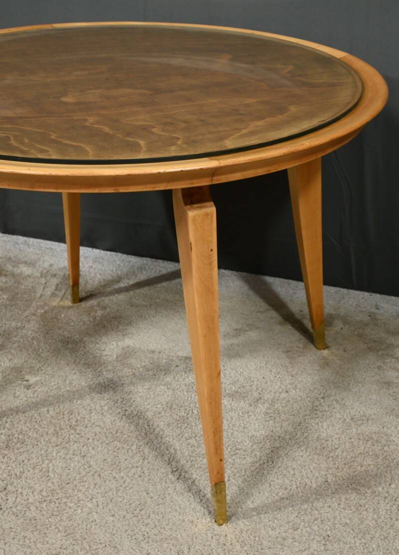 Beech and alder coffee table – 1960
