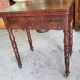 TABLE A JEUX EN ACAJOU ECRITOIRE BUREAU