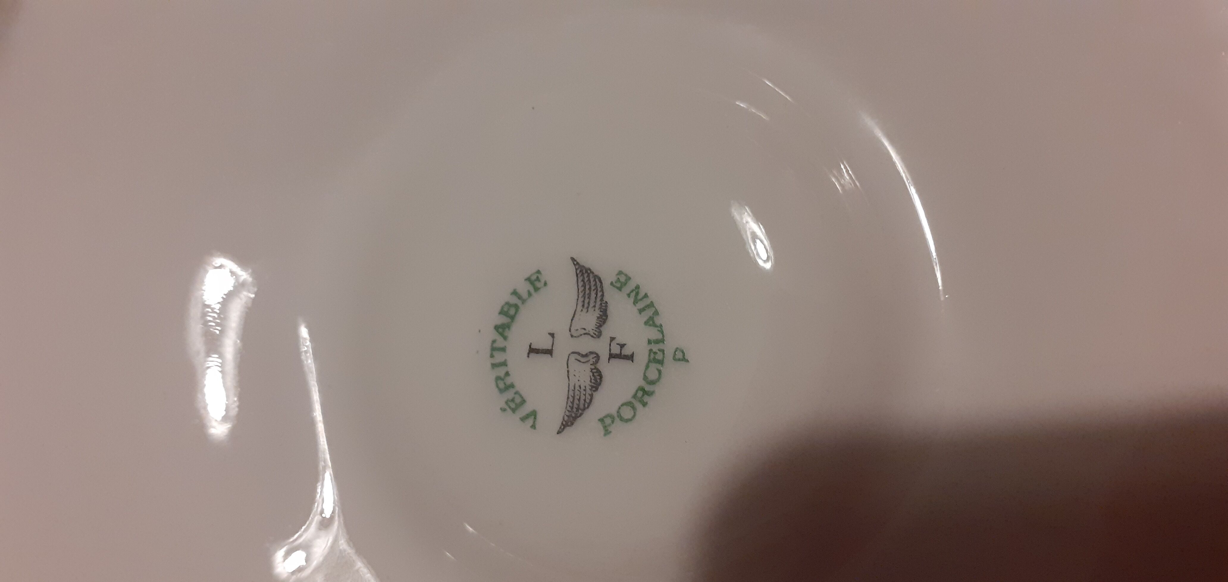 Limoges porcelain oyster service