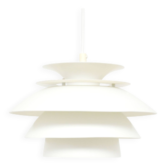 White vintage lamp, Denmark 80's