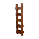 5-level shelf in Burmese teak