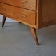 Chest of drawers vintage feet compass 1970