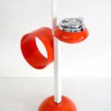 1970s Italian floor ashtray with newspaper holder