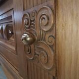 Sideboard buffet oak charles dudouyt art deco 1940